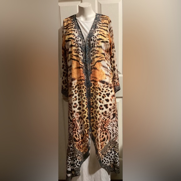 ANIMAL PRINT KOMONO - Picture 1 of 2